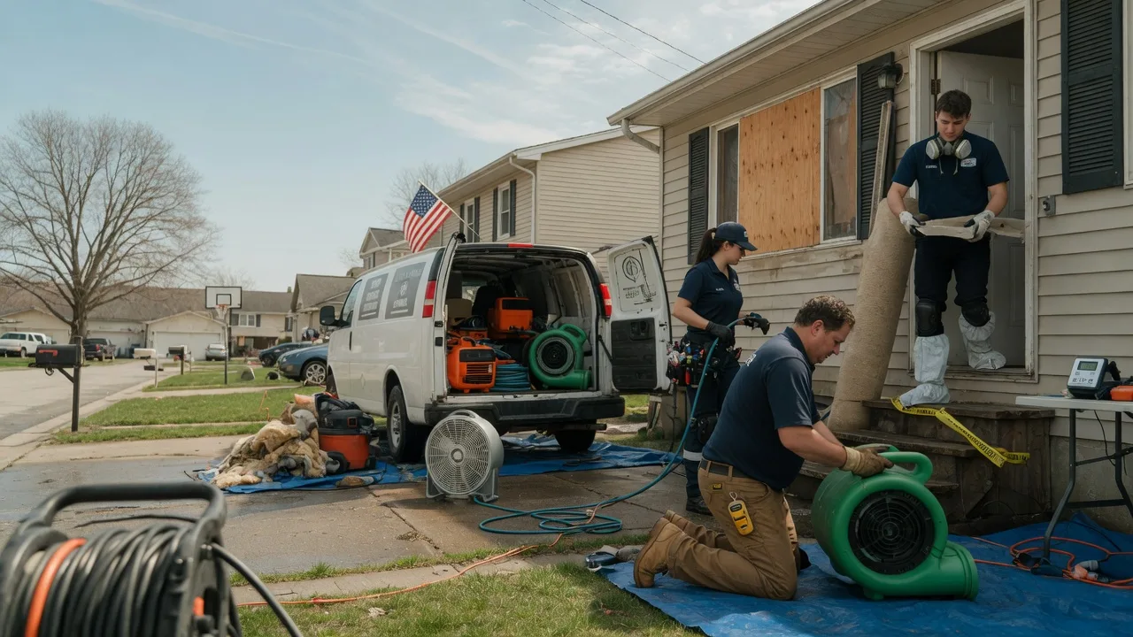 Water Damage Restoration in Maineville, OH near me
